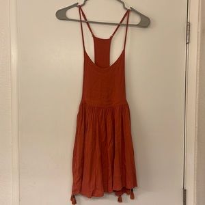 Free people overall mini dress/tunic